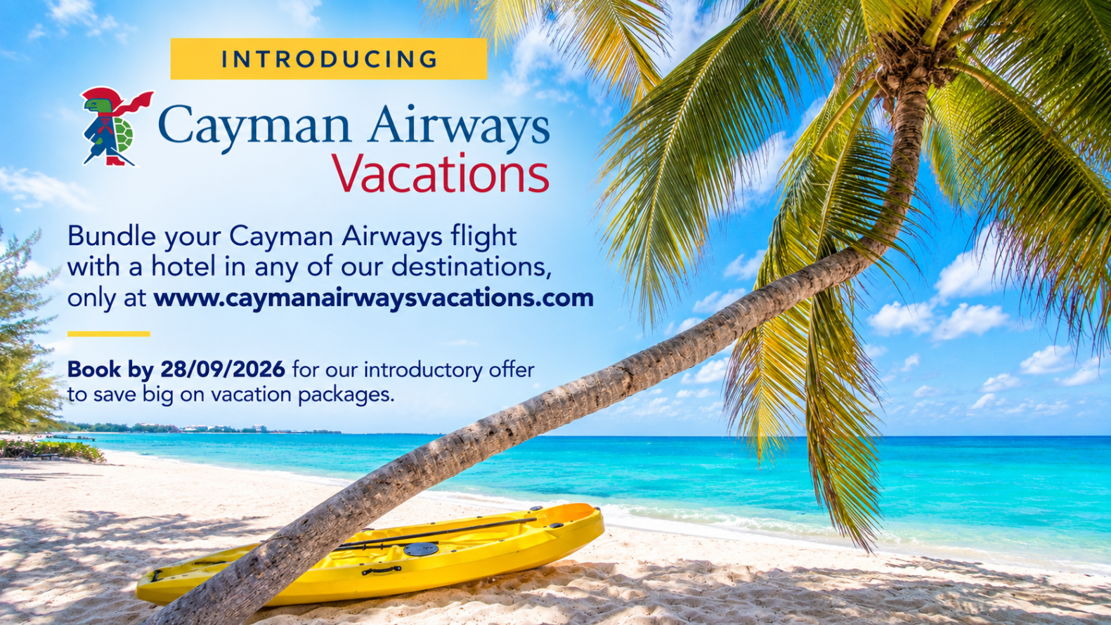 Introducing Cayman Airways vacations
