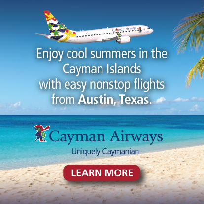 Nonstop flights from Austin, Texas