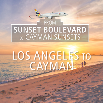 Enjoy nonstop flights from Los Angeles, California to Grand Cayman!
