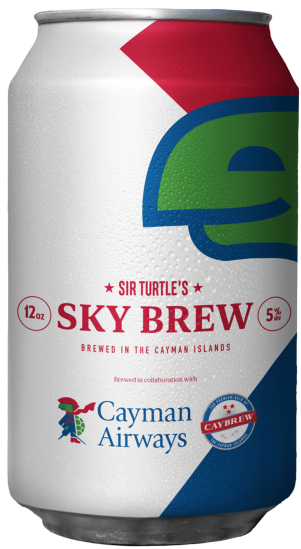 Cayman Airways introduces new "Sir Turtle’s Sky Brew" inflight
