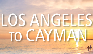 Enjoy nonstop flights from Los Angeles, California (LAX) to Grand Cayman!