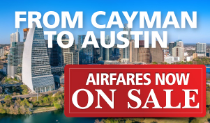 Hello Austin! Nonstop flights are now on sale from just CI$367* roundtrip including taxes & fees!